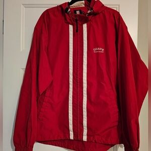 Vintage Ralph Lauren Chaps Men's Windbreaker Jacket with Hood sz large